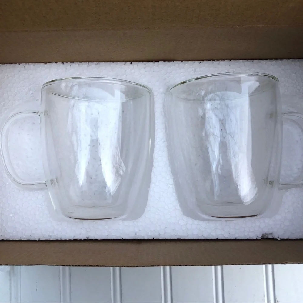 New Stone and Mill double glassware glasses